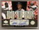 2007 UD Black Triptych Triple Materials Autographs #TH Torii Hunter