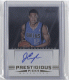 2012-13 Prestige Prestigious Picks Signatures #68 Jared Cunningham