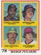 1978 Topps #711 Rookie Pitchers/ Cardell Camper/ Dennis Lamp / Craig Mitchell / Roy Thomas