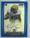 2013 Bowman Chrome Rookie Autographs Blue Refractors #RCRABM Barkevious Mingo - Quantity: 1 - Owned by: drudy8 