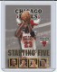 1996-97 Hoops Starting Five #4 Michael Jordan/Toni Kukoc/Luc Longley/Scottie Pippen/Dennis Rodman - Quantity: 1 - Owned by: BKBcards4ever 