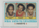 1973-74 Topps #158 Nate Archibald/Len Wilkens/Dave Bing LL - Quantity: 2 - Owned by: Kadamscards 