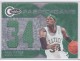 2010-11 Totally Certified Fabric Of The Game Jumbo Number #38 Paul Pierce - Quantity: 1 - Owned by: Kadamscards 