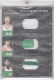 2010-11 Panini Elite Black Box Teammates Prime Memorabilia #8 Kevin McHale - Larry Bird - Rober Parish