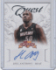 2012-13 Crusade Quest Autographs #77 Joel Anthony - Quantity: 1 - Owned by: Kadamscards 