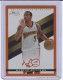 2008-09 Topps Signature Facsimile Red #TSMW Marcus Williams - Quantity: 1 - Owned by: Kadamscards 