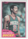 1981-82 Topps #MW97 Junior Bridgeman