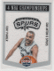 2012-13 Past And Present Winning Touch #16 Tony Parker - Quantity: 1 - Owned by: Kadamscards 