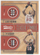 2009-10 Classics Classic Combos #7 Alonzo Mourning/ Tim Hardaway - Quantity: 1 - Owned by: Kadamscards 