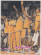 1993-94 Stadium Club Super Teams #13 Los Angeles Lakers/Alex Blackwell/Elden Campbell/Duane Cooper/James Edwards