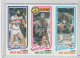 1980-81 Topps #172 245 Greg Ballard/4 Walter Davis/33 Nate Archibald