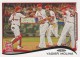 2014 Topps #57(b) Yadier Molina SP / With Teammates