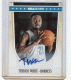 2011-12 Hoops Autographs #63 Terrico White