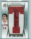 2012-13 SP Authentic By The Letter Signatures #VNT(1) Vinny Del Negro - Quantity: 1 - Owned by: Kadamscards 