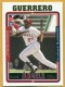 2005 Topps #150 Vladimir Guerrero - Quantity: 1 - Owned by: Algae 