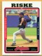 2005 Topps #218 David Riske - Quantity: 1 - Owned by: Algae 