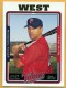 2005 Topps #317 Kevin West FY - Quantity: 1 - Owned by: Algae 