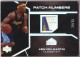 2006-07 UD Black Patches Numbers #KM Kenyon Martin