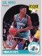 1990-91 Hoops #57 J.R. Reid - Quantity: 1 - Owned by: jaybird_1981 