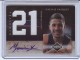 2010-11 Limited Freshmen Jumbo Jersey Numbers Signatures #28 Greivis Vasquez