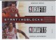 2010-11 Playoff Contenders Patches Starting Blocks #18 James Johnson / Joakim Noah