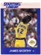 1988 Kenner Starting Lineup Cards #85 James Worthy
