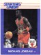 1988 Kenner Starting Lineup Cards #40 Michael Jordan