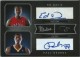 2010-11 Panini Elite Black Box The Rookies Dual Signatures #6 Ed Davis/Paul George - Quantity: 1 - Owned by: Sharpyssports 
