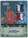 2007-08 Topps Echelon Autographs Dual Patches #TJF T.J. Ford - Quantity: 1 - BV: $30.00 - Owned by: movel23 