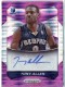 2014-15 Panini Prizm Autographs Prizms Purple Pulsar #16 Tony Allen