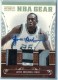 2010-11 Playoff National Treasures NBA Gear Prime Trios Signatures #29 James Anderson