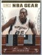 2010-11 Playoff National Treasures NBA Gear Prime Combos #29 James Anderson