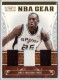 2010-11 Playoff National Treasures NBA Gear Trios #29 James Anderson
