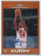 2007-08 Topps Chrome Rookie Autographs Refractors Orange #141 JamesOn Curry - Quantity: 2 - Owned by: okstate 