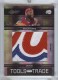 2009-10 Absolute Memorabilia Tools Of The Trade Materials Prime Jumbo Black Spectrum #3 Baron Davis