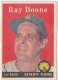 1958 Topps #185 Ray Boone