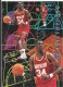1994-95 Fleer Triple Threats #6 Hakeem Olajuwon