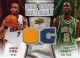2009-10 Upper Deck Game Materials Dual #DGGO Jermaine O'Neal/ Kevin Garnett