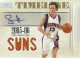 2009-10 Playoff National Treasures Timeline Materials Custom Team Nicknames Signatures #24 Steve Nash