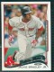2014 Topps #439 Jackie Bradley Jr. - Quantity: 1 - Owned by: Algae 