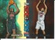 2000 Topps Team USA Side By Side Refractor/ Non-Refractor #SS5 Vin Baker/Natalie Williams