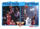 1991-92 Hoops #306 Karl Malone/Michael Jordan LL