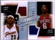 2008-09 Upper Deck Emulation Memorabilia Dual #EEJ Julius Erving/LeBron James