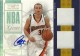 2009-10 Playoff National Treasures NBA Gear Dual Signatures #11 Stephen Curry