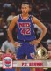1993-94 Hoops Fifth Anniversary Gold #369 P.J. Brown - Quantity: 1 - Owned by: pwaldo 