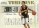 2009-10 Playoff National Treasures Timeline Materials Custom Team Nicknames #5 Stephen Curry
