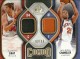 2009-10 SP Game Used Combo Patches #CPGC Aaron Gray/ Wilson Chandler