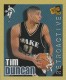 1997 Press Pass Double Threat Retroactive #RA34 Tim Duncan