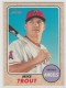 2017 Topps Heritage #450 Mike Trout SP