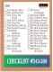 1990-91 SkyBox #299 Checklist 5 SP
